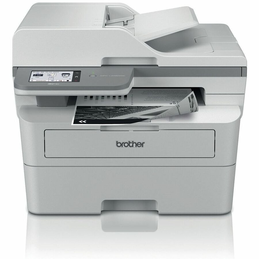 Brother MFC-L2960DW Bedraad en draadloos Laser multifunctionele printer - Monochroom - Grijs