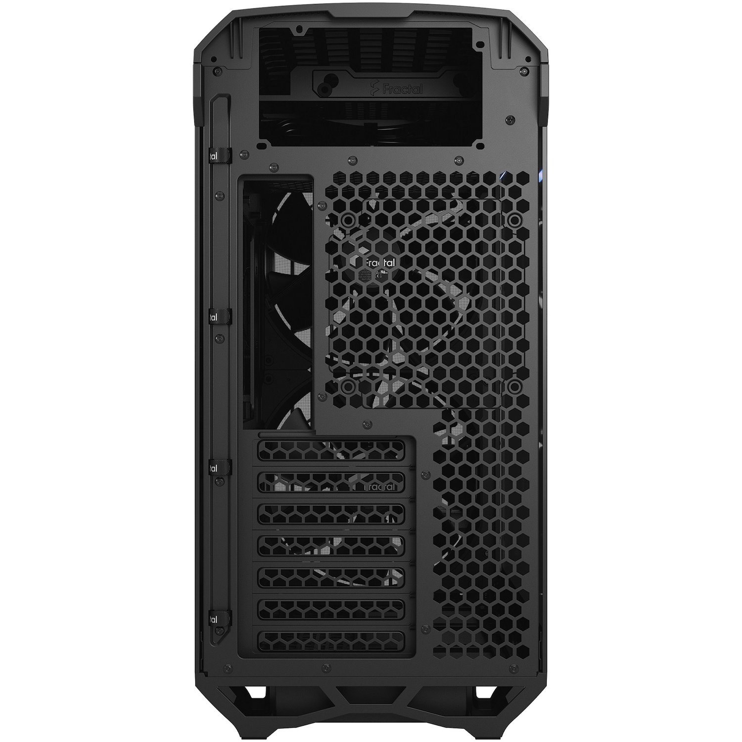 Fractal Design Torrent Compact Computer Case - ATX Motherboard Supported - Tower - Tempered Glass, Steel - Black, Grey