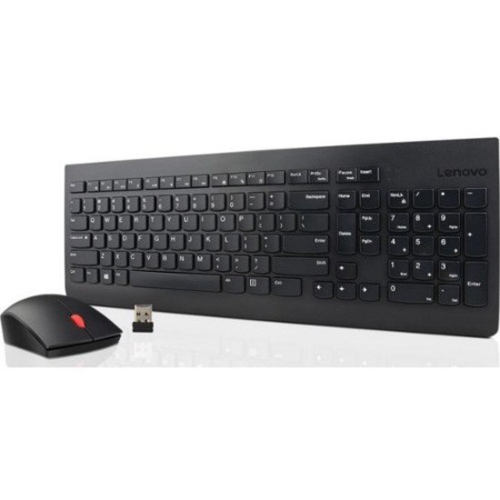 Lenovo Essential Wireless Keyboard and Mouse Combo - French Canadian 058