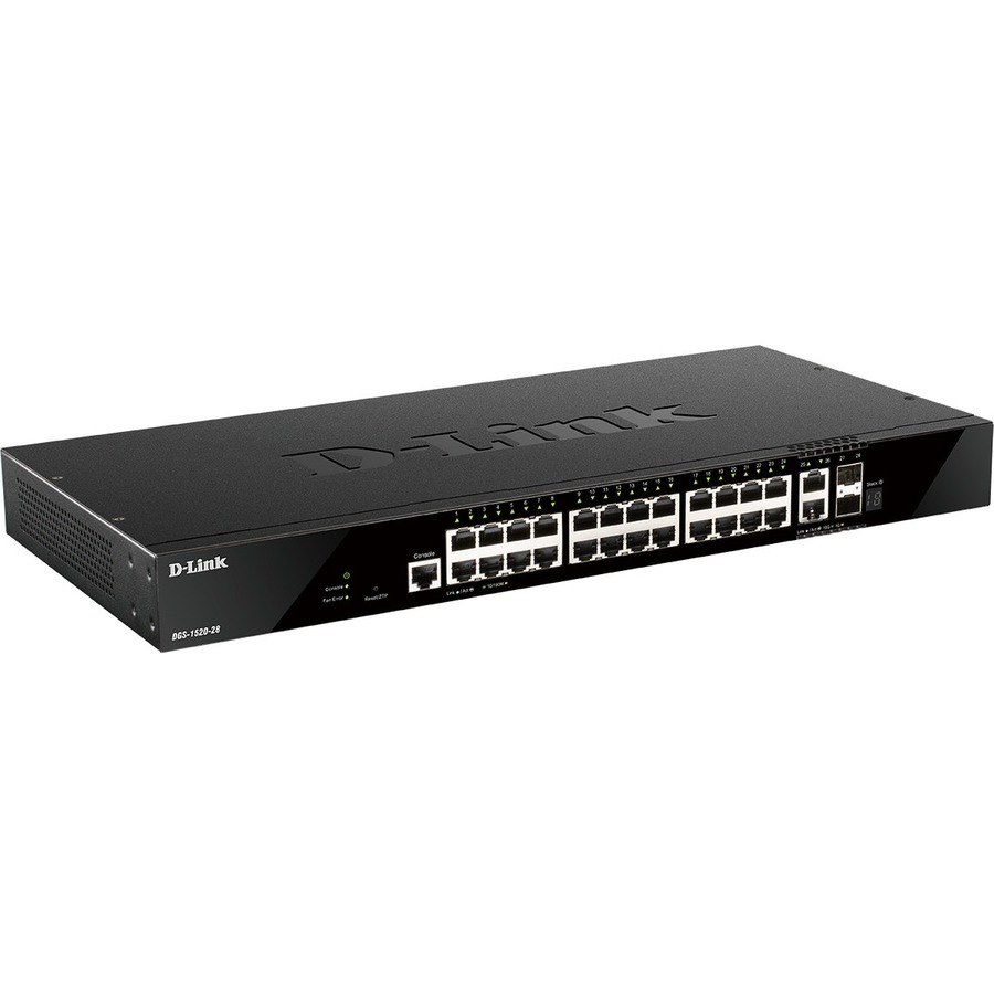 D-Link DGS-1520-28 26 Ports Manageable Layer 3 Switch