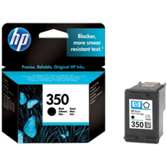 HP 350 Original Inkjet Ink Cartridge - Black Pack