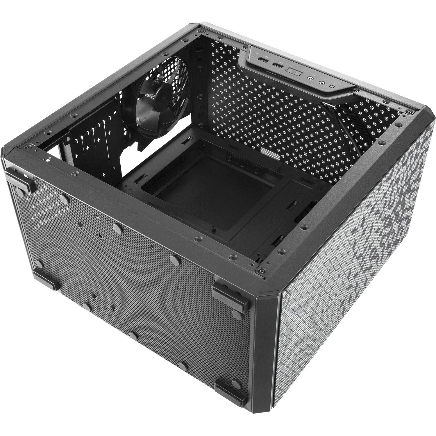 Cooler Master MasterBox MCB-Q300L-KANN-S00 Computer Case - Micro ATX, Mini ITX Motherboard Supported - Mid-tower - Steel, Plastic - Black