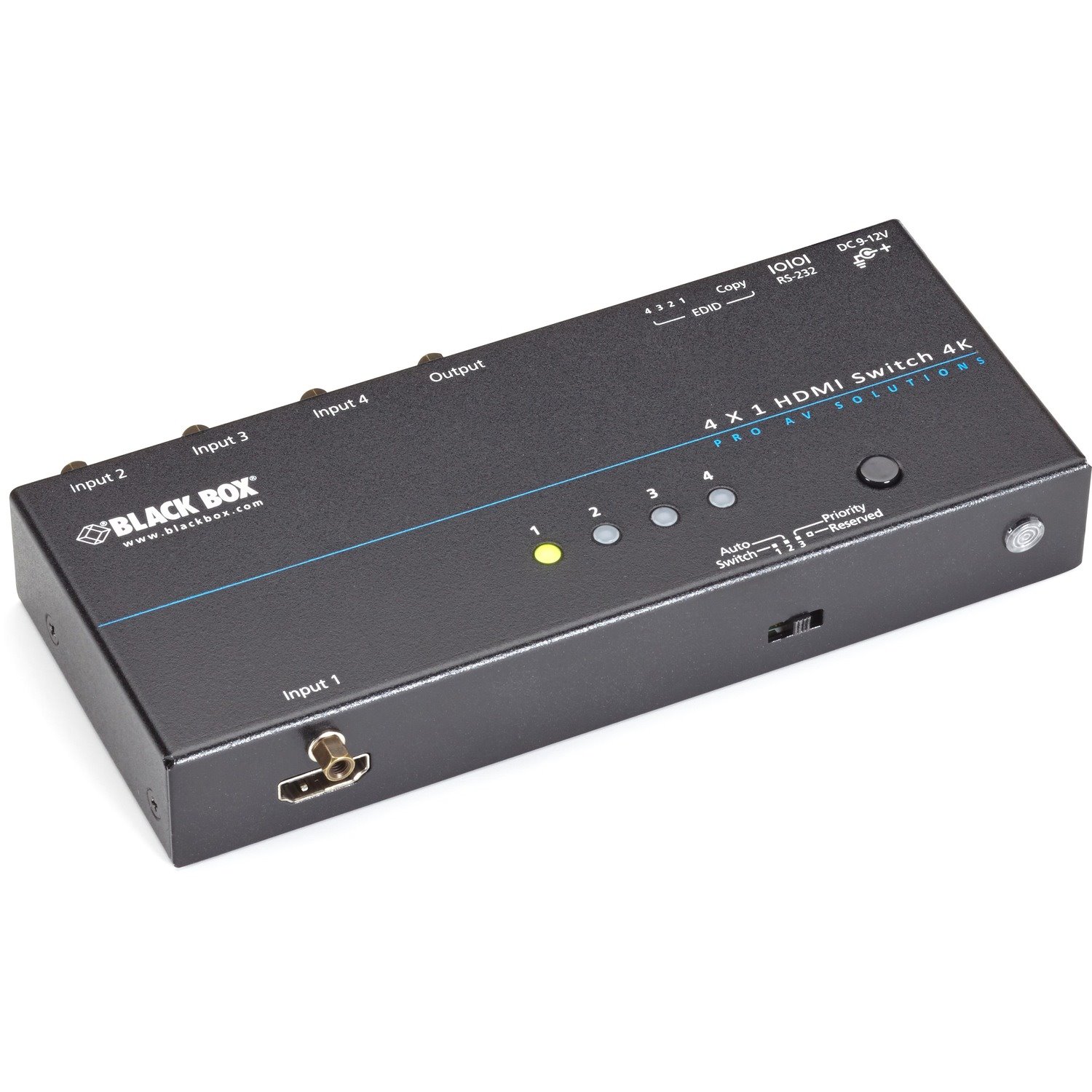 Black Box 4K HDMI Switch - 4 x 1