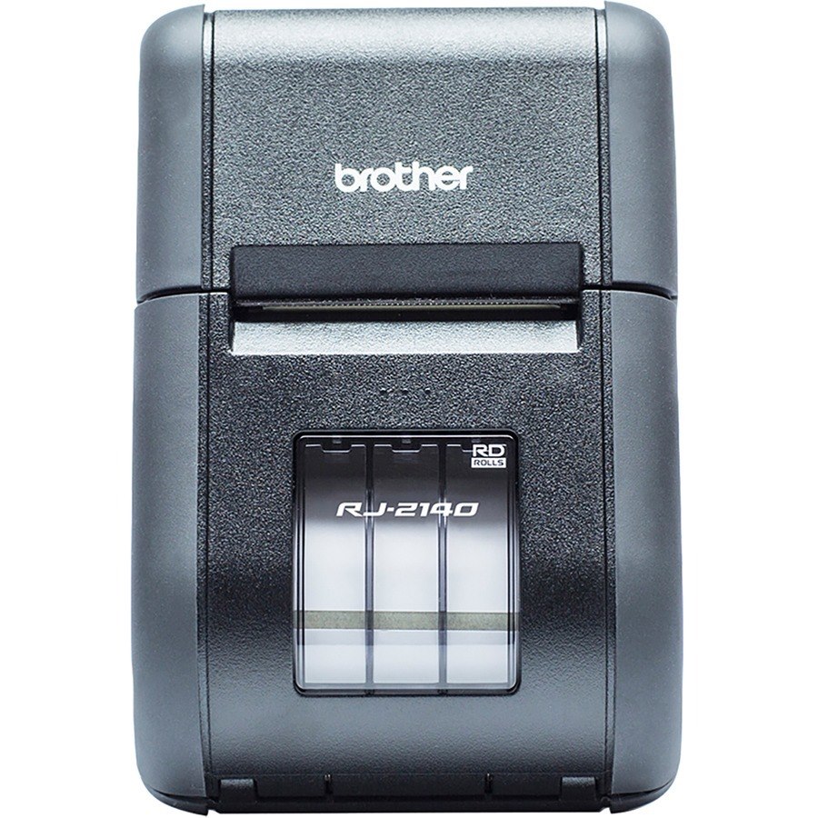 Brother RuggedJet RJ-2140 Mobile Direct Thermal Printer - Monochrome - Portable - Label/Receipt Print - USB - Wireless LAN - Battery Included