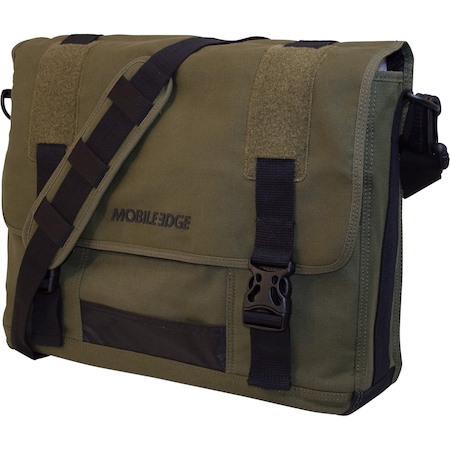 Mobile Edge 17.3" Eco-Friendly Canvas Messenger Bag