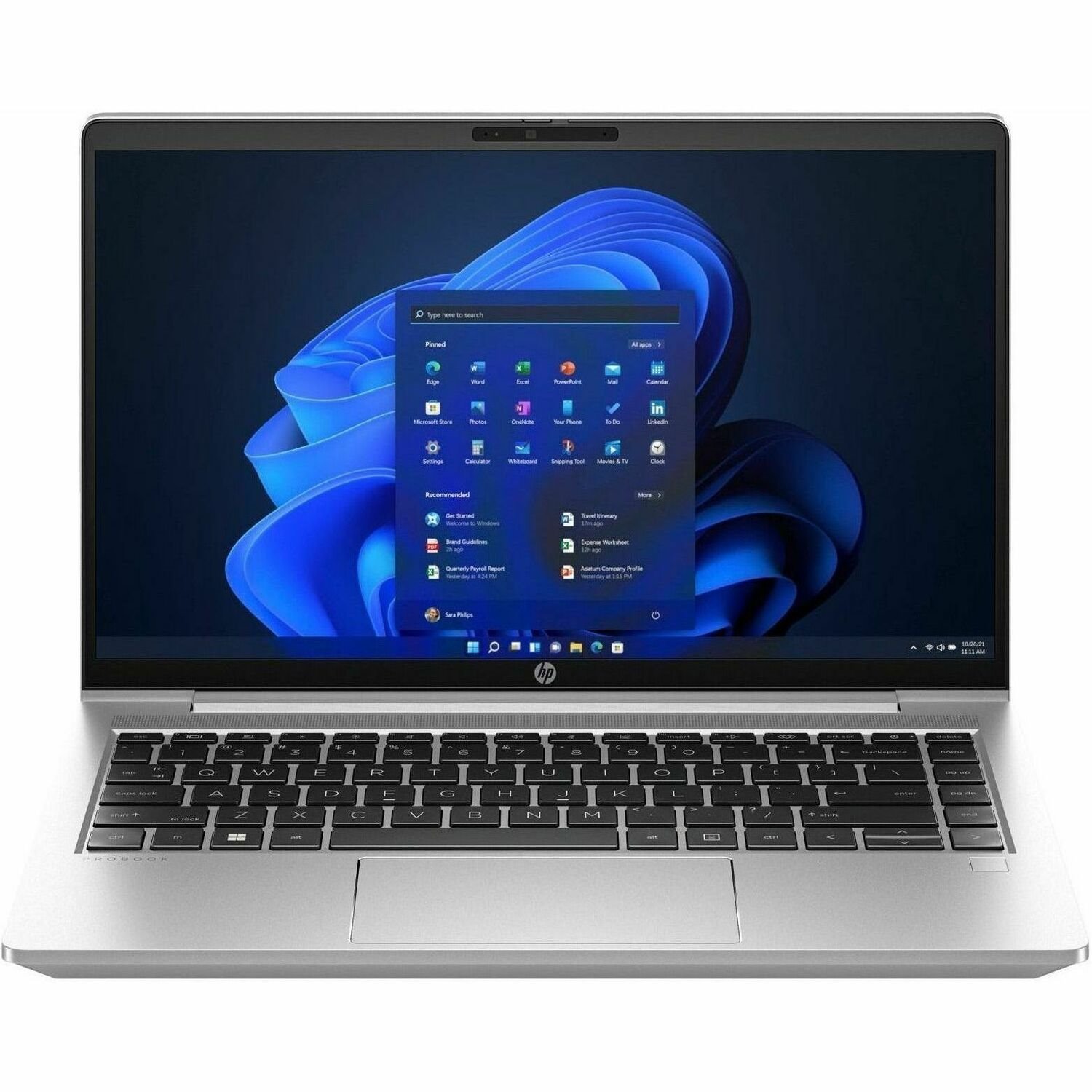 HP ProBook 445 G10 35.6 cm (14") Notebook - Full HD - AMD Ryzen 5 7530U - 16 GB - 512 GB SSD - Pike Silver Aluminum