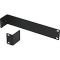 Vaddio Single 1/2 Rack Mounting Kit - Black