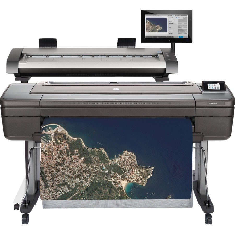 HP DesignJet HD Pro PostScript Inkjet Large Format Printer - Includes Printer, Scanner, Copier - 44" Print Width - Color