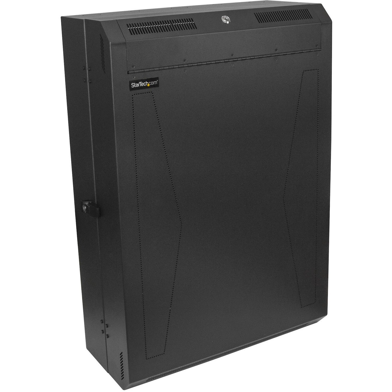 StarTech.com 6U Wall Mountable Enclosed Cabinet Rack Cabinet for Server, LAN Switch, Patch Panel, Switch - 2 Post759.46 mm Rack Depth - Black