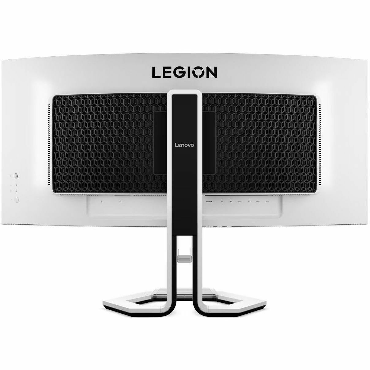 Lenovo Legion Pro 34WD-10 34" Class WQHD Curved Screen Gaming OLED Monitor - 21:9 - White, Black