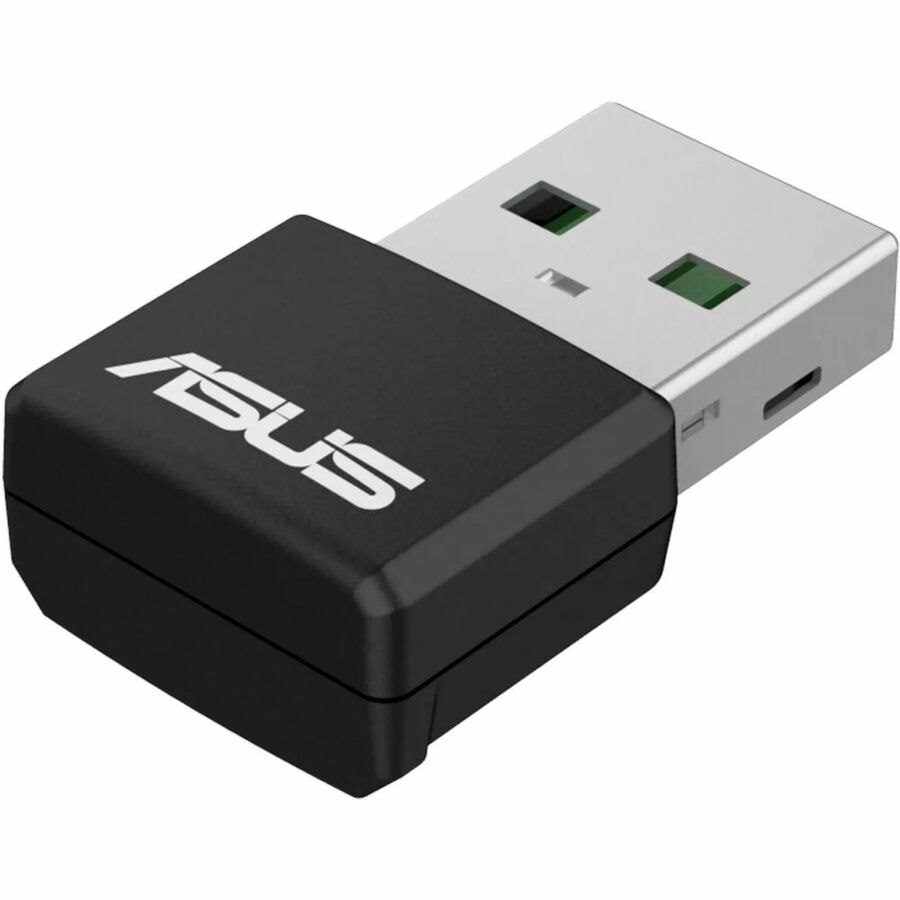 Asus USB-AX55 Nano IEEE 802.11 a/b/g/n/ac/ax Dual Band Wi-Fi Adapter for Computer