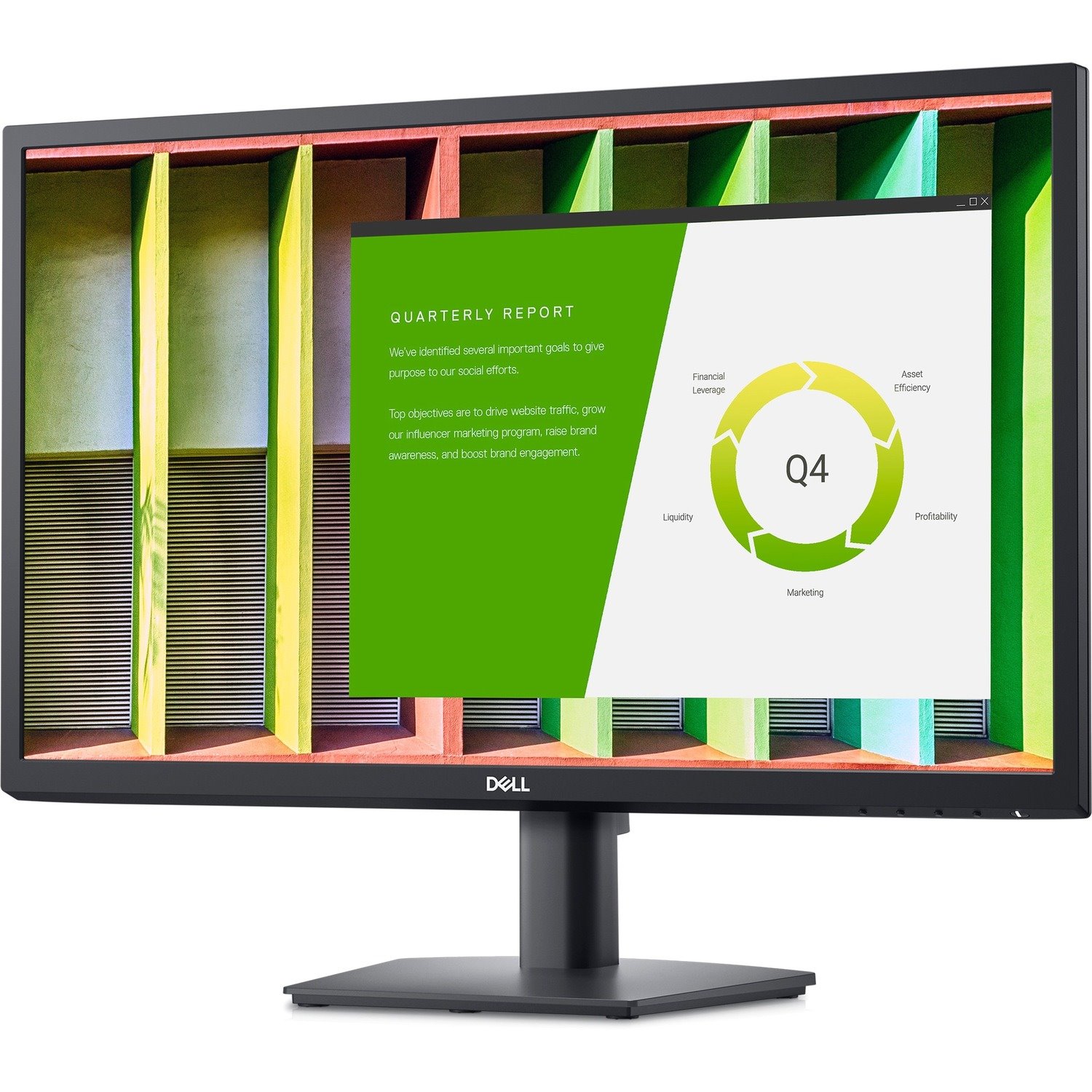 DELL SOURCING - NEW E2422H 24" Class Full HD LED Monitor - 16:9 - Black