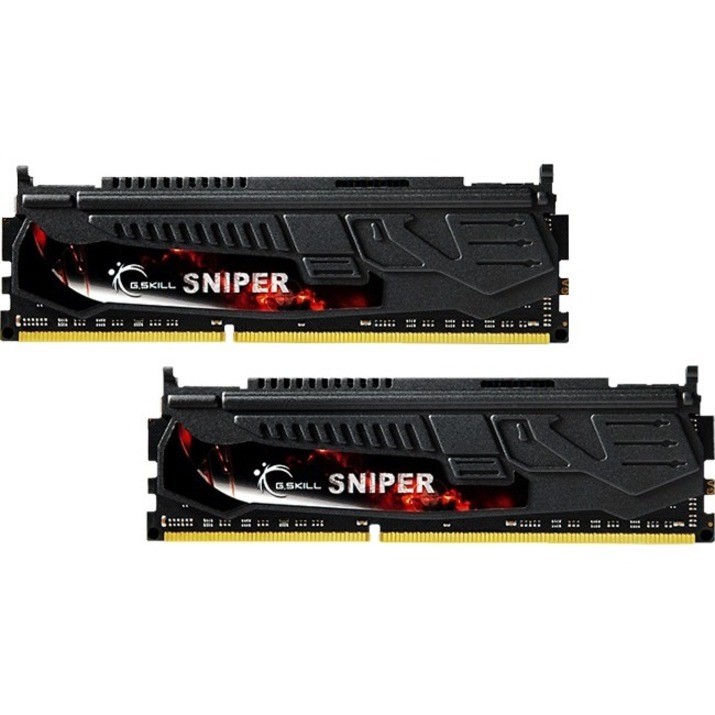 G.SKILL Sniper RAM Module - 8 GB (2 x 4GB) - DDR3-1600/PC3-12800 DDR3 SDRAM - 1600 MHz - CL9 - 1.50 V