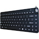 Man & Machine Premium Waterproof Disinfectable Silent 12" Keyboard