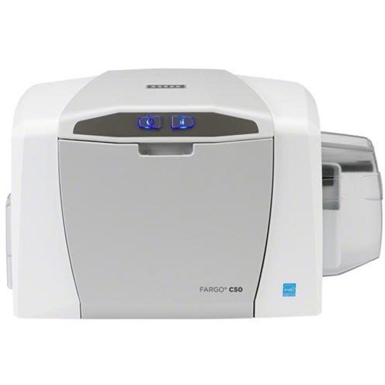 Fargo DTC1250e Single Sided Desktop Dye Sublimation/Thermal Transfer Printer - Color - Card Print - USB