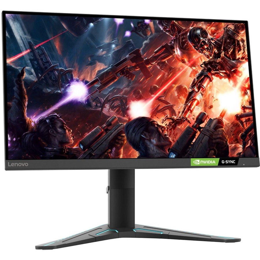 Lenovo G27q-20 27" Class WQHD LCD Monitor - 16:9 - Raven Black