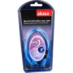 Akasa AK-CBSA01-10BV 1 m SATA Data Transfer Cable for Hard Drive, Audio/Video Device, Optical Drive