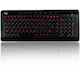 Adesso 3-Color Illuminated Compact Multimedia Keyboard
