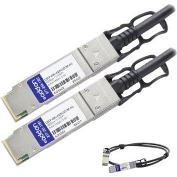 AddOn MSA and TAA Compliant 40GBase-CU QSFP+ Direct Attach Cable (Active Twinax, 50cm)