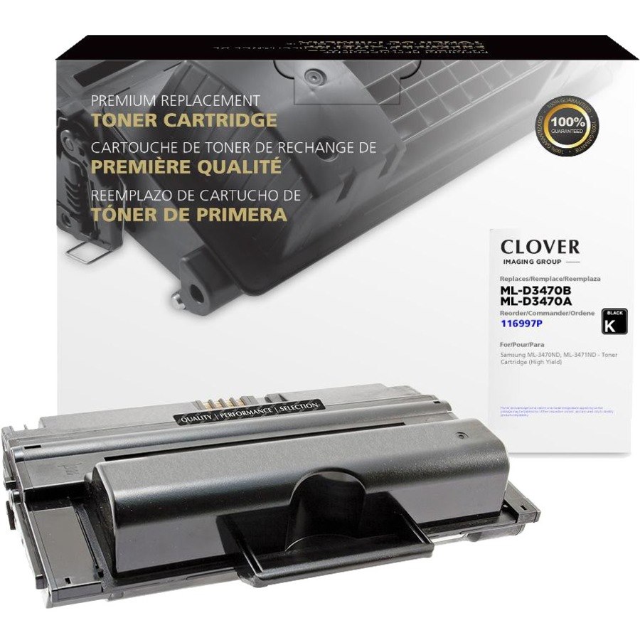 Clover Imaging Remanufactured High Yield Toner Cartridge for Samsung ML-D3470B/ML-D3470A
