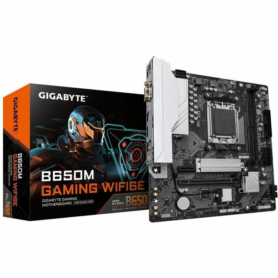 Gigabyte B650M Gaming Wifi6e Am5 2xDDR5 1xM.2 4xSATA