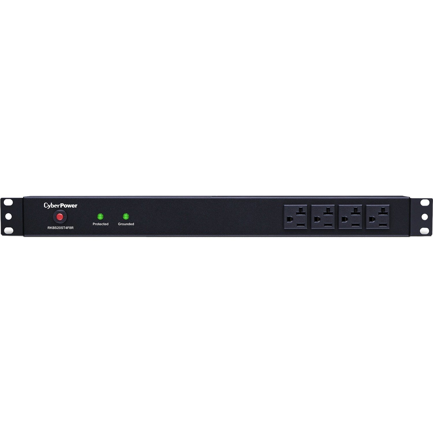 CyberPower RKBS20ST4F8R Rackbar 12 - Outlet Surge Protector with 1800 J Surge Suppression