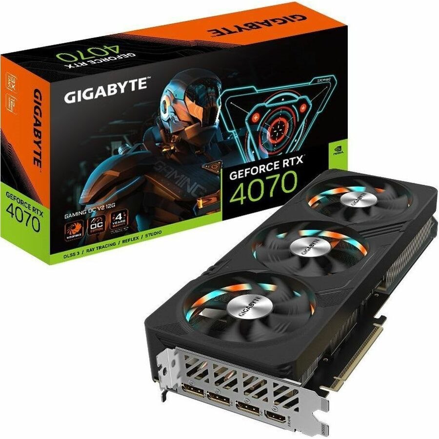 GIGABYTE NVIDIA GeForce RTX 4070 OC V2 12G Graphic Card - 12 GB GDDR6X