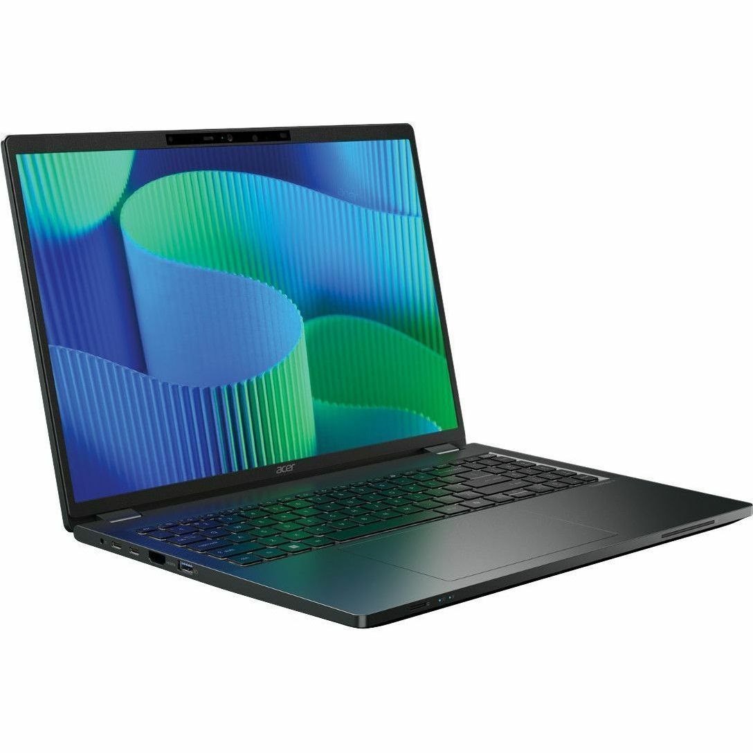 Acer TravelMate P4 16 P416-53-TCO TMP416-53-TCO-5143 40.6 cm (16") Notebook - WUXGA - Intel Core Ultra 5 125U - 8 GB - 1 TB SSD - English Keyboard - Blue