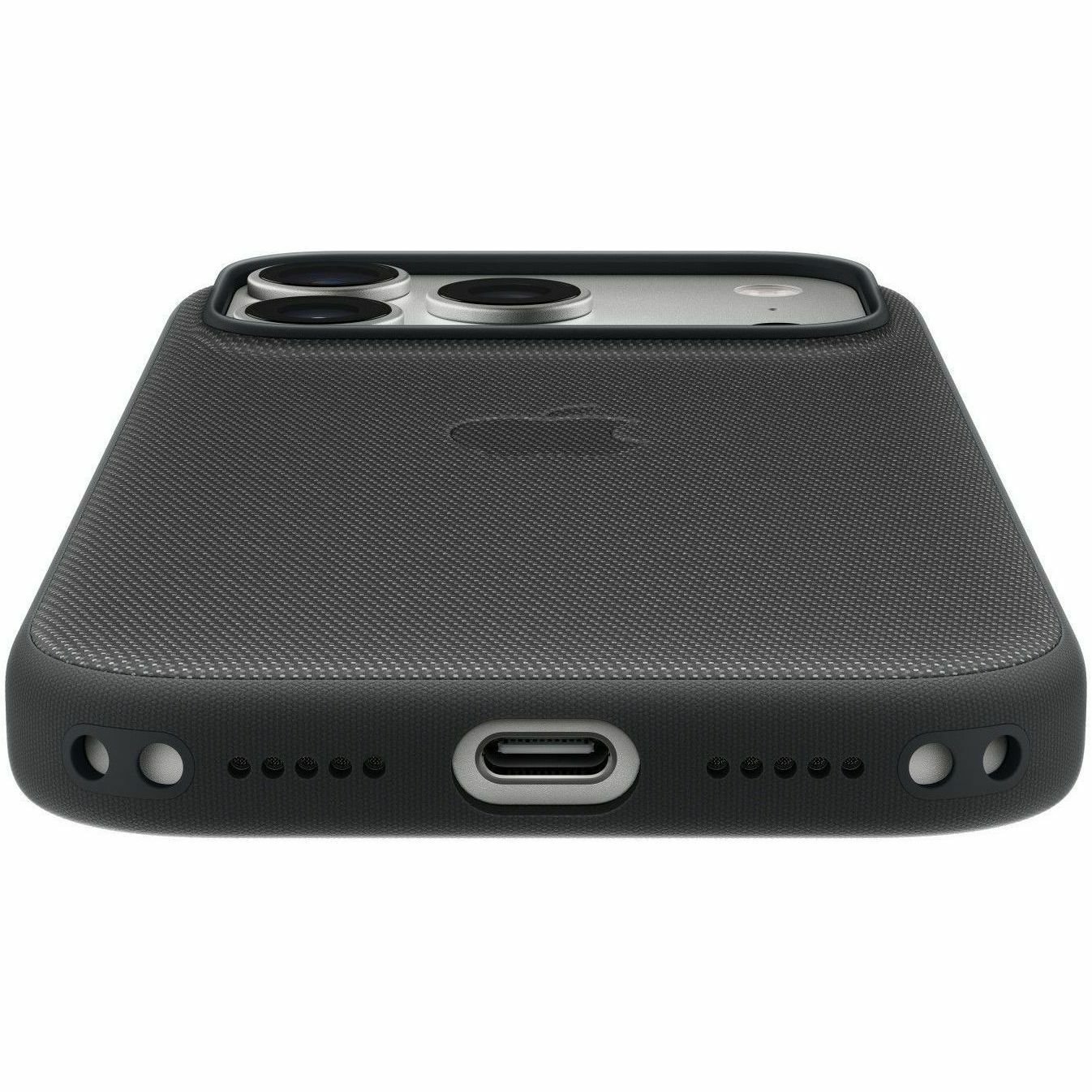 Apple Case for Apple iPhone 17 Pro Smartphone - Tactile Texture - Black