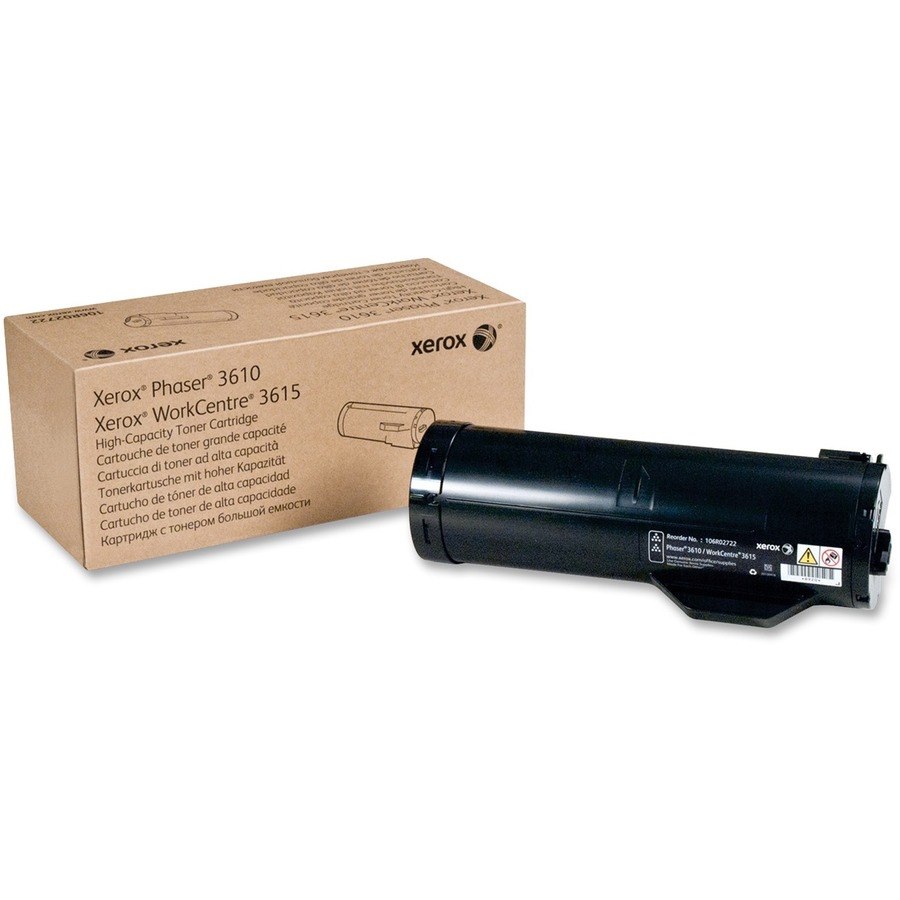 Xerox Original High Yield Laser Toner Cartridge - Black Pack