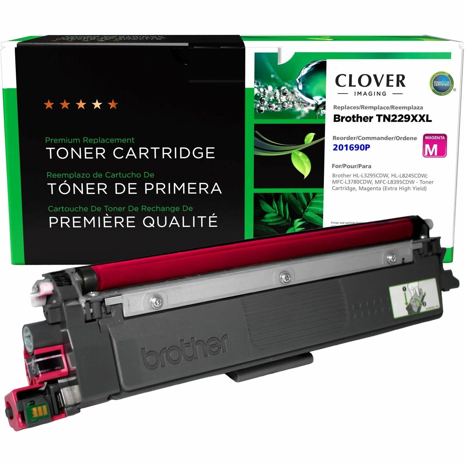 Clover Imaging Group Clover Remanufactured Standard Yield Toner Cartridge For Brother TN229XXLM