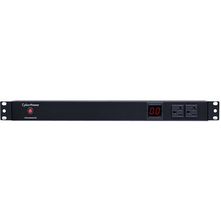 CyberPower PDU20M2F8R 100 - 125 VAC 20A Metered PDU