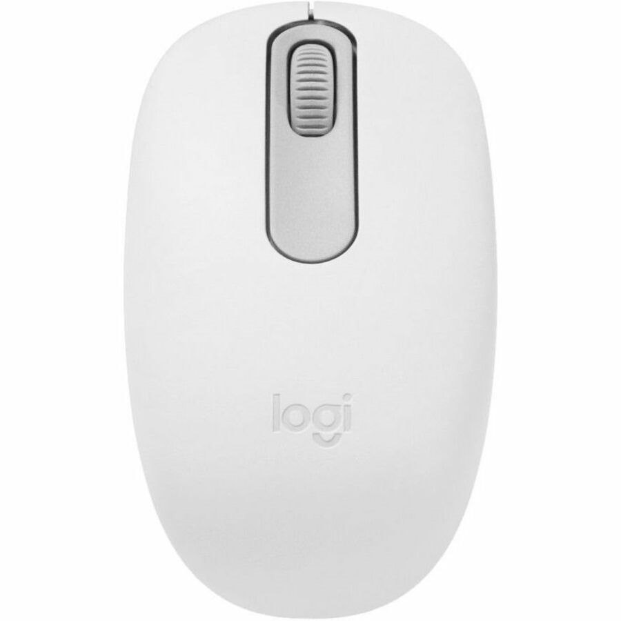 Logitech M196 Mouse - Bluetooth - Optical - Off White
