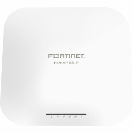 Fortinet FortiAP 831F Dual Band Wi-Fi 6 IEEE 802.11a/b/g/n/ac/ax/d/e/h/i/j/k/r/u/v 5.81 Gbit/s Wireless Access Point - Indoor