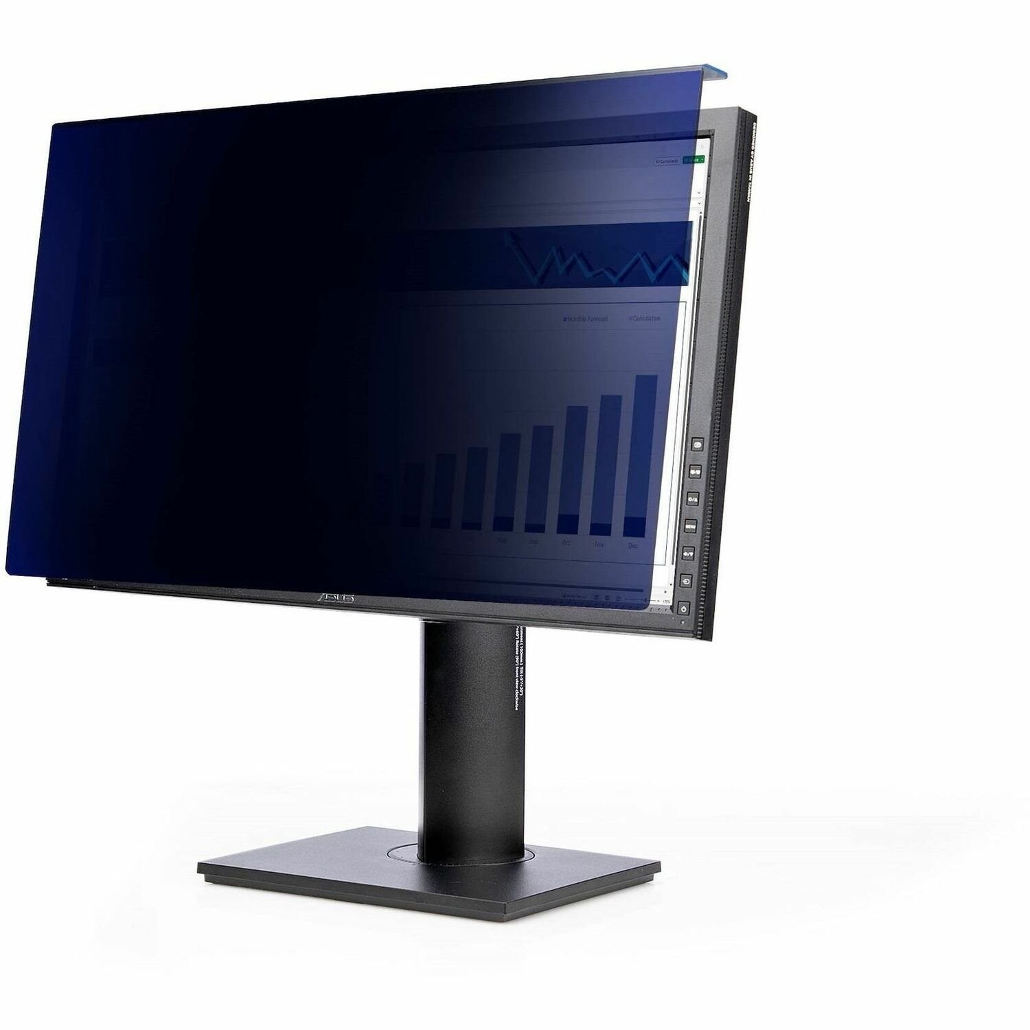 StarTech 23-inch 16:9 Computer Monitor Privacy Screen, Hanging Acrylic Filter, Monitor Protector/Shield, +/- 30 Deg., Glossy, TAA