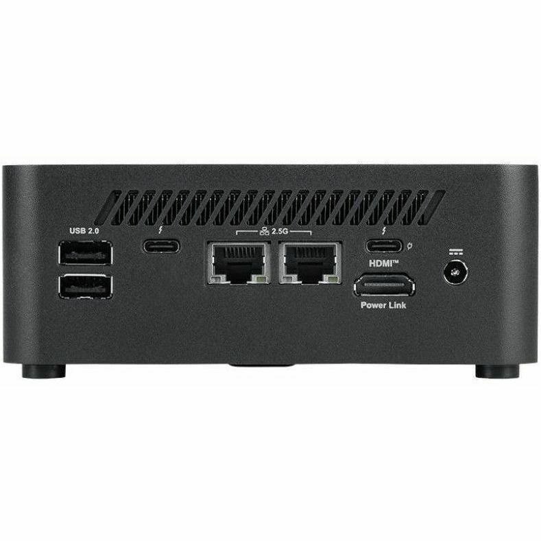 MSI Cubi NUC AI+ 2MG Cubi NUC AI+ 2MG-008AU Desktop Computer - Intel Core Ultra 9 288V - 32 GB - 2 TB PCI Express NVMe 4.0 x4 SSD - Mini PC - Black