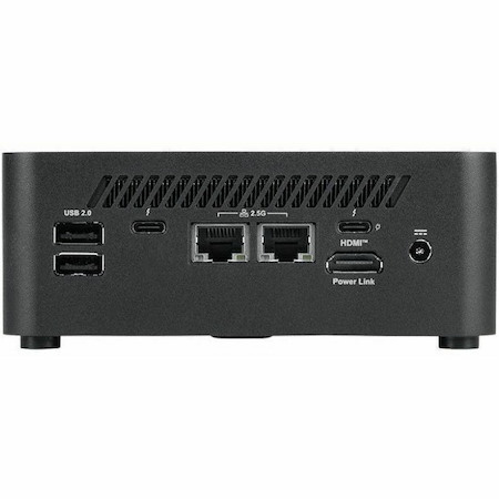 MSI Cubi NUC AI+ 2MG Cubi NUC AI+ 2MG-008AU Desktop Computer - Intel Core Ultra 9 288V - 32 GB - 2 TB PCI Express NVMe 4.0 x4 SSD - Mini PC - Black