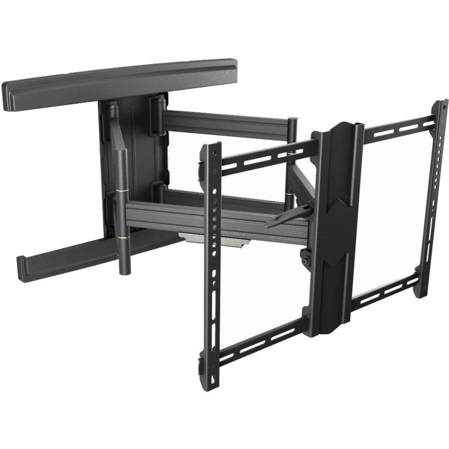 Atdec Wall Mount for Flat Panel Display, Touchscreen Monitor - Black - 81.3 cm to 203.2 cm (80") Screen Support - 69.85 kg Load Capacity - 200 x 100, 200 x 200, 300 x 200, 300 x 300, 400 x 200, 400 x 300, 400 x 400, 600 x 200, 600 x 400 - VESA Mount Compatible