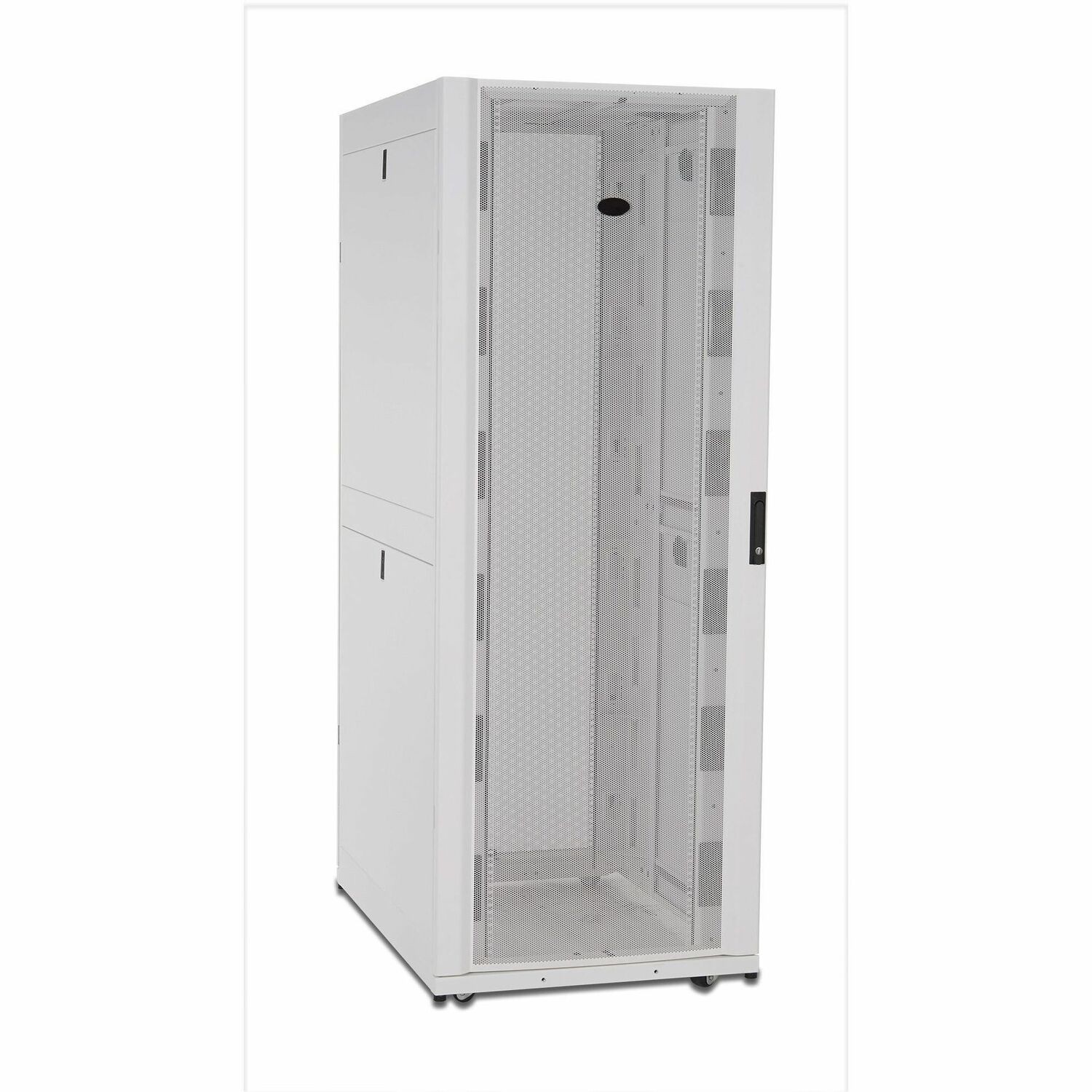 APC by Schneider Electric NetShelter SX AR3180G Rack Cabinet for Server, LAN Switch - Light Grey