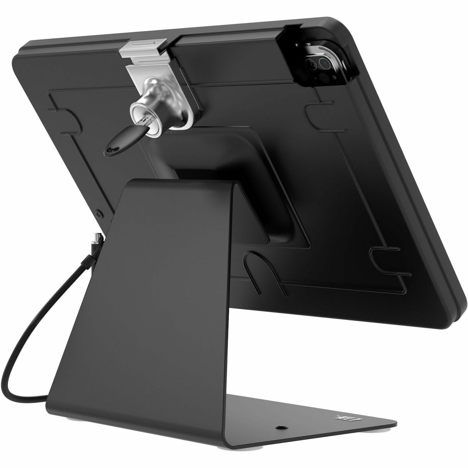 CTA Kiosk Stand w/ Stylus for iPad 10, iPad Air 4 & 5, & 11" iPad Pro - Black