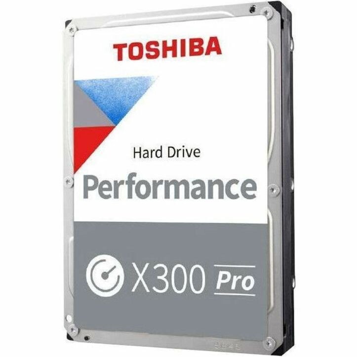 Toshiba X300 Pro HDWR62CXZSTB 22 TB Hard Drive - 3.5" Internal - SATA (SATA/600) - Conventional Magnetic Recording (CMR) Method - 3.5" Carrier