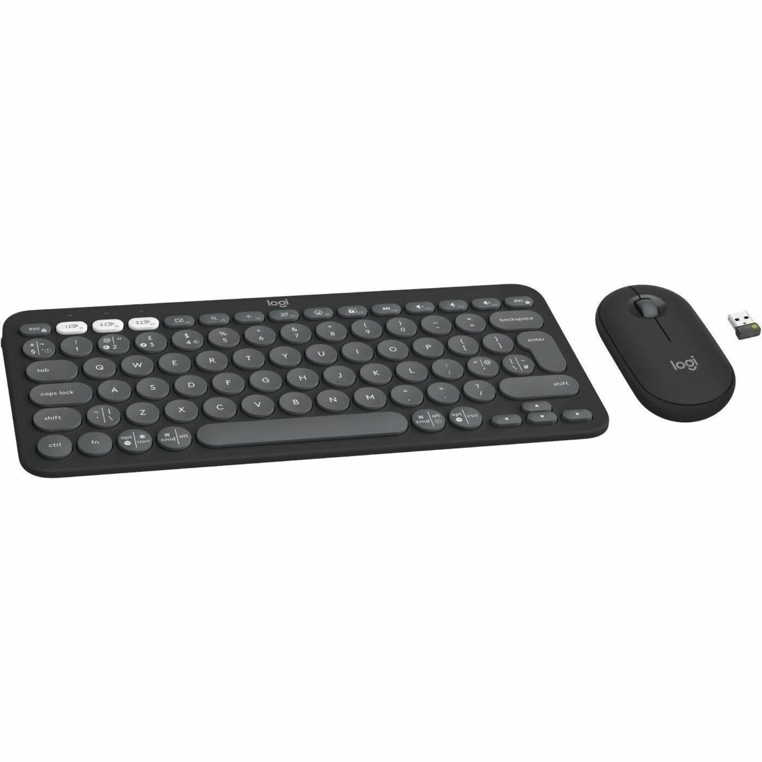 Logitech Pebble 2 Combo - Tastatur-und-M