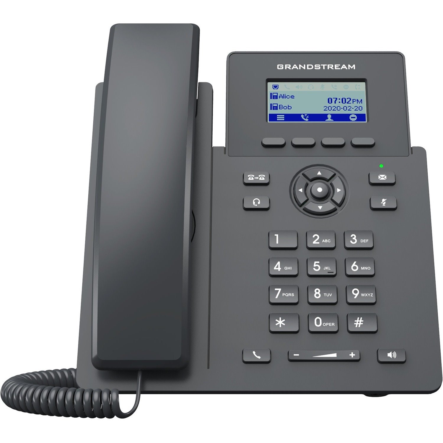 Grandstream GRP2601P IP Phone - Corded - Corded - Wall Mountable, Desktop