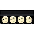 Eaton Basic PDU, 0U, L14-30P input, 5.76 kW, 120/240V, 24A, 10 ft cord, (8) 5-20R, (20) C13 (6) C19, TAA