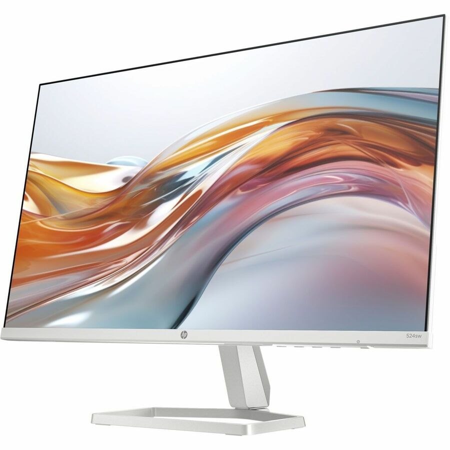 HP 524sw 24" Class Full HD LED Monitor - 16:9 - White