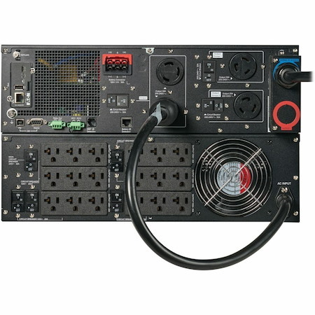 Eaton 9PX G2 5000VA 5000W 208/120V Online Double-Conversion UPS - L6-30P or Hardwired Input, 18x 5-20R, 2x L6-20R, 1x L6-30R, Cybersecure Network Card, Extended Run, 6U Rack/Tower