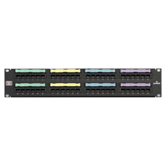 Leviton 48 Port Cat5e Network Patch Panel