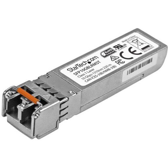 StarTech.com MSA Uncoded SFP+ Module - 10GBASE-LRM - 10GE Gigabit Ethernet SFP+ 10GbE Multi Mode Fiber (MMF) Optic Transceiver - 200m DDM