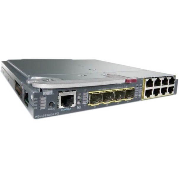 Cisco Catalyst 3020 8 Ports Manageable Ethernet Switch - 10/100/1000Base-T, 1000Base-LX/LH, 1000Base-SX - Refurbished