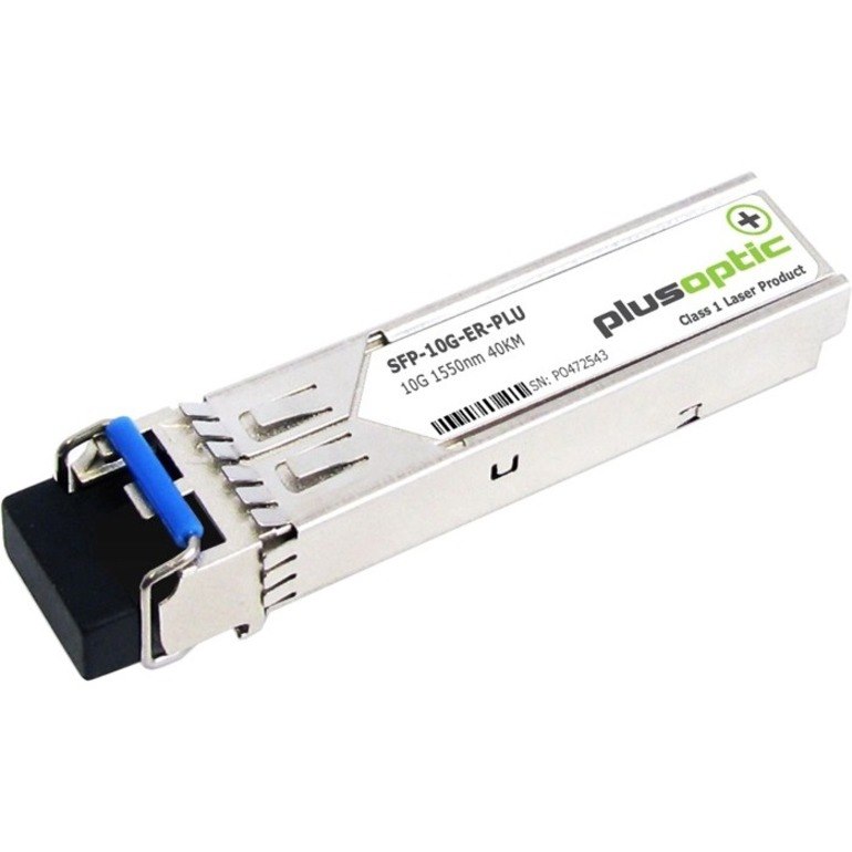 Plusoptic 10G SFP+ 40KM SM Transceiver Gbic Er DDM LC SMF In
